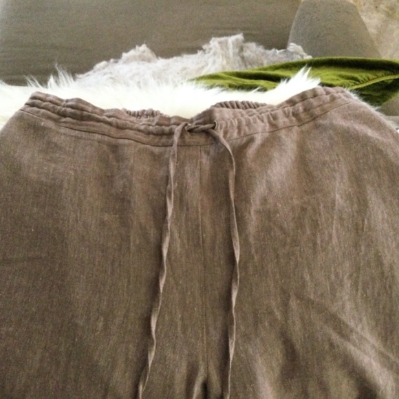 Coldwater Creek Lovely Wide Leg Capris - Picture 2 of 10